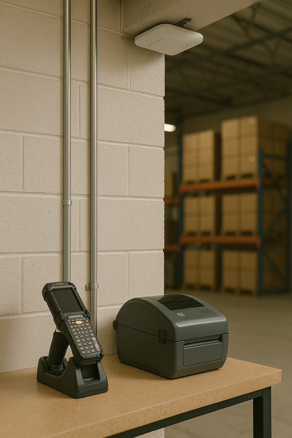 Managed Service Provider Winchester KY warehouse Wi-Fi and scanner setup